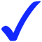 purple check icon